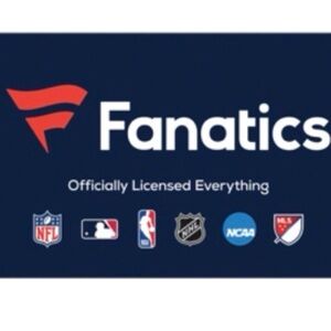 Fanatics gift cards 100 x 2 pcs